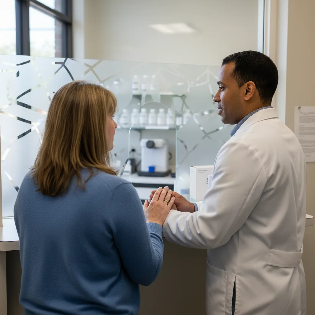 Compounding pharmacy marketing concept image