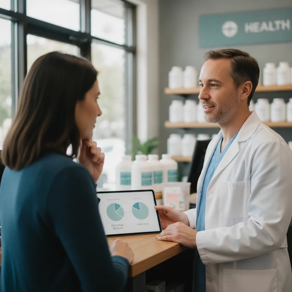 Pharmacy Social Media Ads vs Organic: How to Split