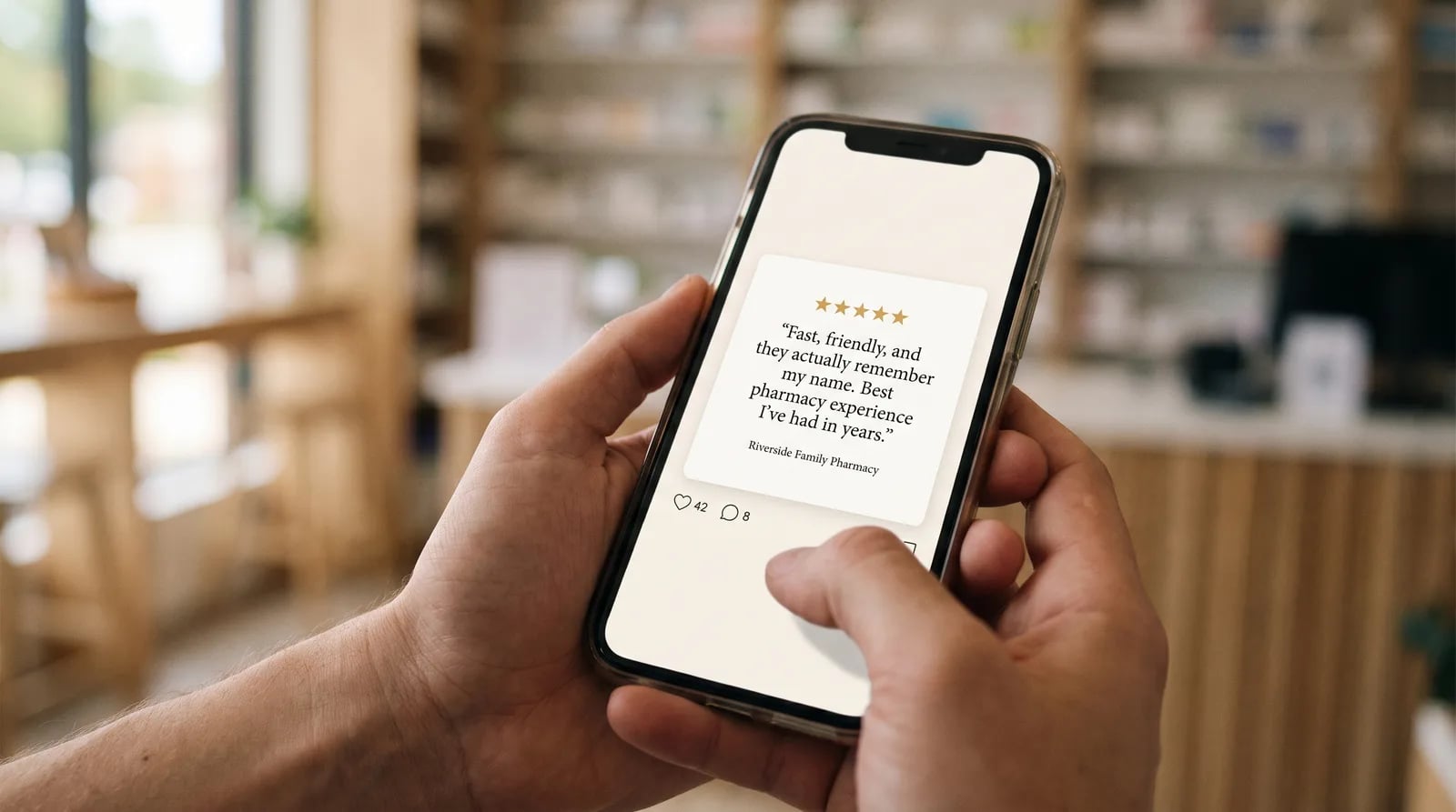 Turning Reviews Into Marketing Content for Pharmacies