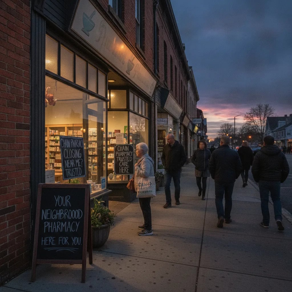 When a Chain Pharmacy Closes Near You: Owner's Playbook