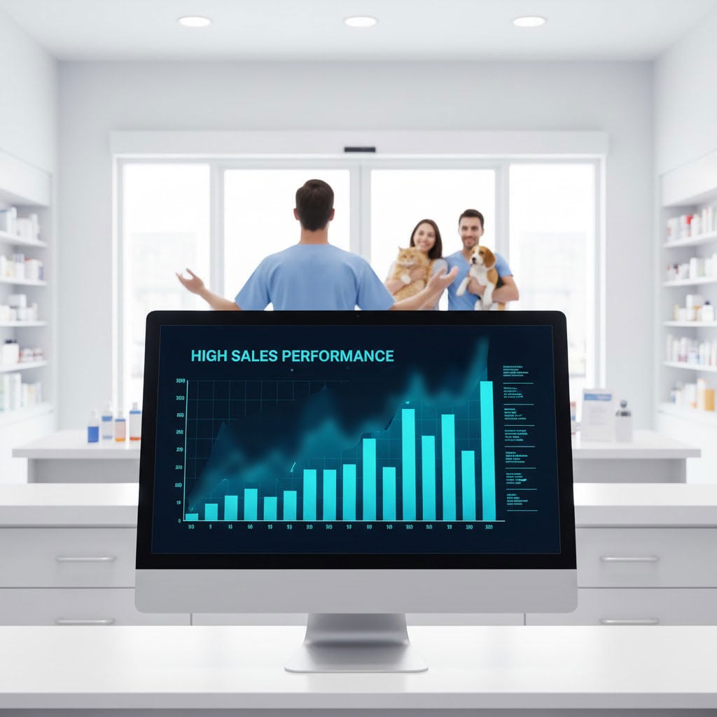 Happy customer interaction